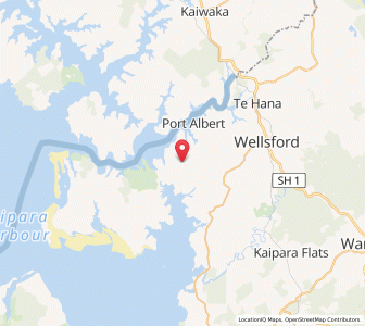 Map of Wharehine, Auckland
