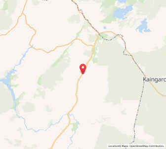 Map of Wharepaina, Waikato