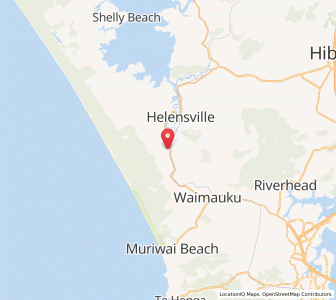 Map of Wharepapa, Auckland