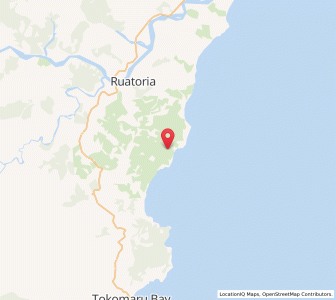 Map of Whareponga, Gisborne