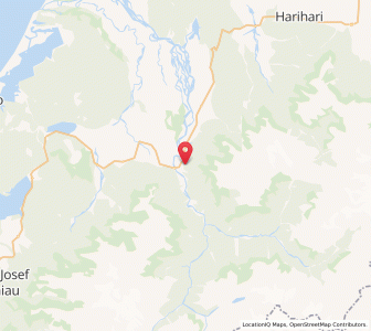 Map of Whataroa, West Coast