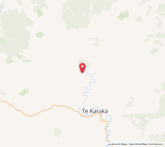 Map of Whatatutu, Gisborne
