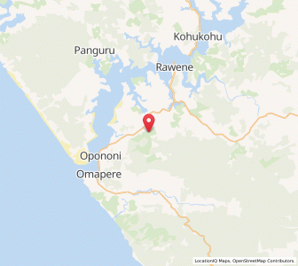Map of Whirinaki, Northland