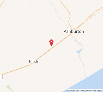 Map of Winslow, Canterbury