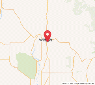 Map of Winton, Southland