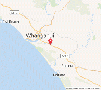 Map of Wiritoa, Manawatu-Wanganui