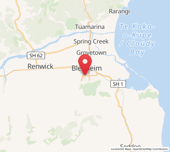 Map of Witherlea, Marlborough