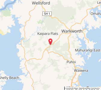 Map of Woodcocks, Auckland