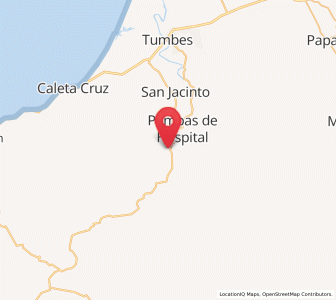 Map of Oidor, Tumbes