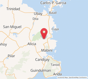 Map of Abaca, Central Visayas