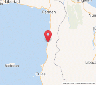 Map of Abiera, Western Visayas