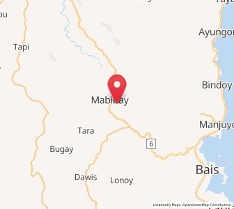 Map of Abis, Central Visayas