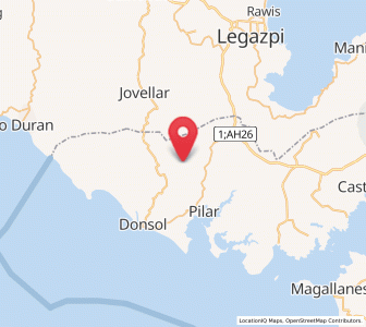 Map of Abucay, Bicol