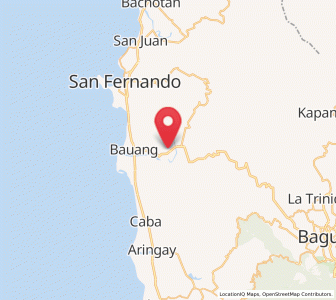 Map of Acao, Ilocos
