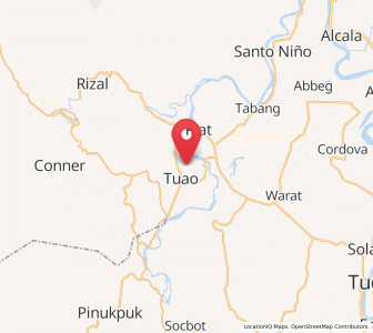 Map of Accusilian, Cagayan Valley