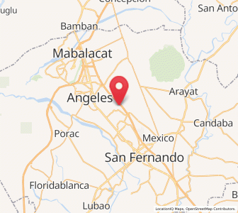 Map of Acli, Central Luzon