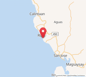 Map of Adela, Mimaropa