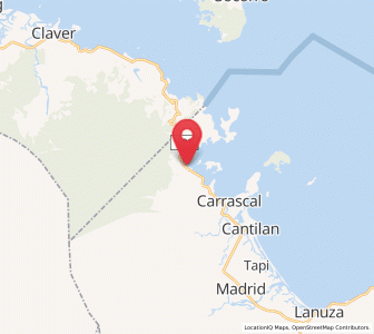 Map of Adlay, Caraga