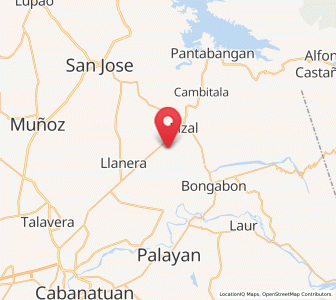 Map of Agbannawag, Central Luzon