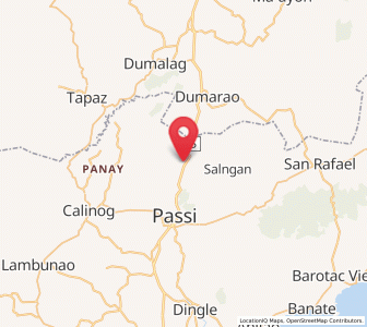 Map of Aglalana, Western Visayas