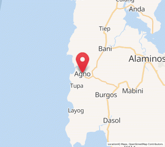 Map of Agno, Ilocos
