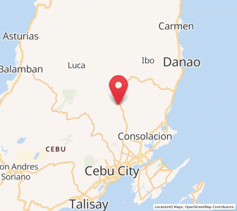 Map of Agsungot, Central Visayas