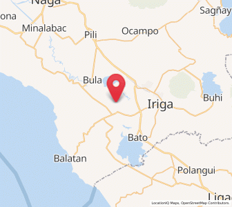 Map of Agupit, Bicol