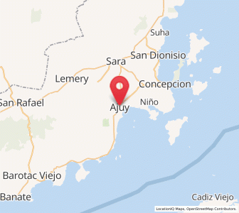 Map of Ajuy, Western Visayas