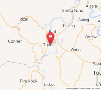 Map of Alabug, Cagayan Valley