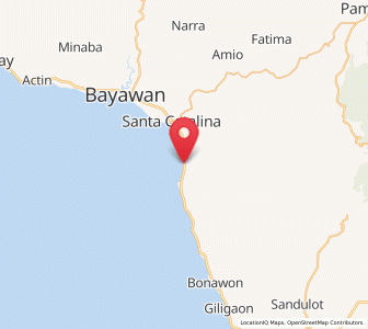Map of Alangilan, Central Visayas