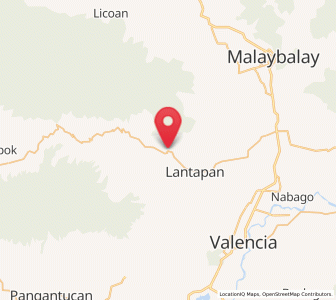 Map of Alanib, Northern Mindanao