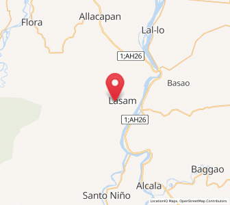 Map of Alannay, Cagayan Valley