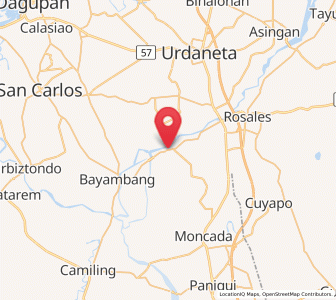 Map of Alcala, Ilocos