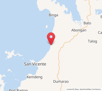 Map of Alemanguan, Mimaropa