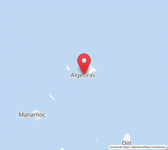 Map of Algeciras, Mimaropa