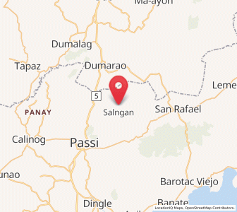 Map of Alimono, Western Visayas