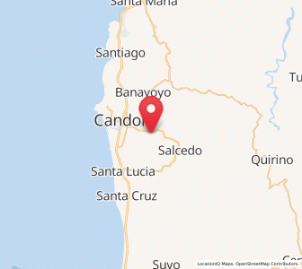 Map of Allangigan Primero, Ilocos