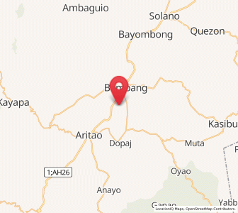 Map of Almaguer North, Cagayan Valley