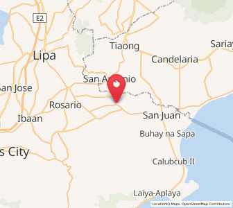 Map of Alupay, Calabarzon