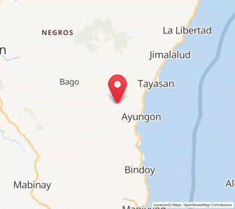 Map of Amdos, Central Visayas