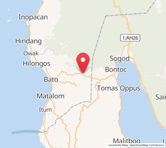 Map of Anahawan, Eastern Visayas