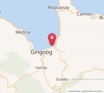 Map of Anakan, Northern Mindanao