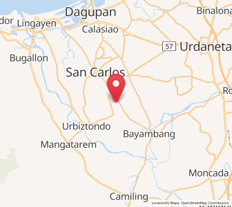 Map of Anambongan, Ilocos