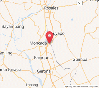 Map of Anao, Central Luzon