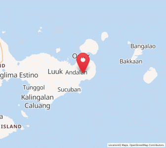 Map of Andalan, Autonomous Region in Muslim Mindanao