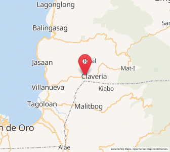 Map of Ani-e, Northern Mindanao
