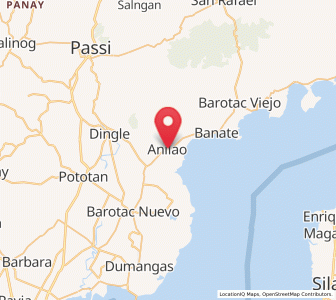 Map of Anilao, Western Visayas