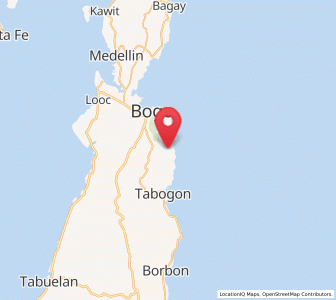 Map of Anonang, Central Visayas