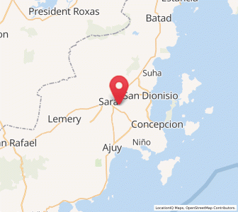Map of Anoring, Western Visayas