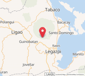 Map of Anuling, Bicol